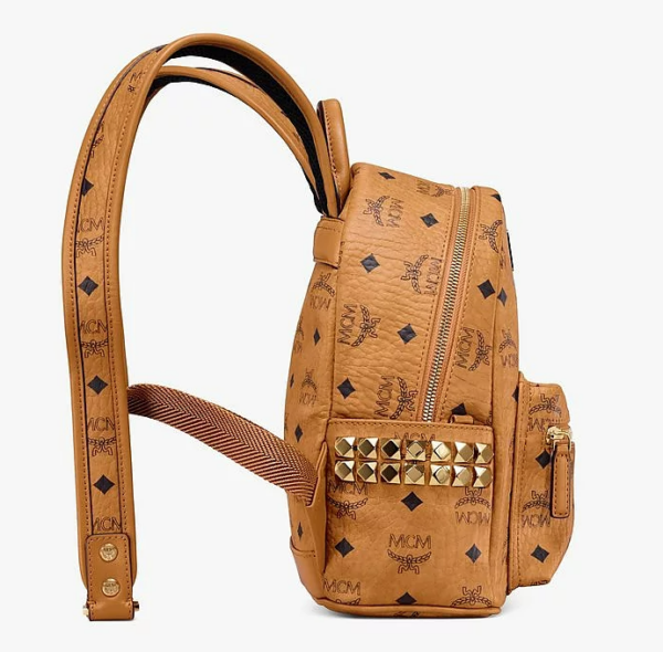 Túi MCM Stark Side Studs Backpack in Visetos MMKAAVE10CO001 - Ảnh 4