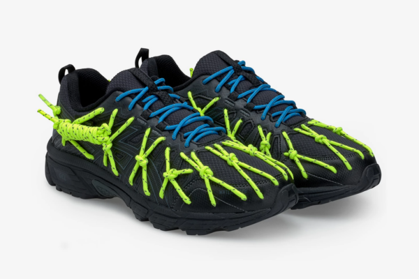 Giày Asics x Rokh Gel-Venture 7 Black Green 1011A563-002 - Ảnh 3