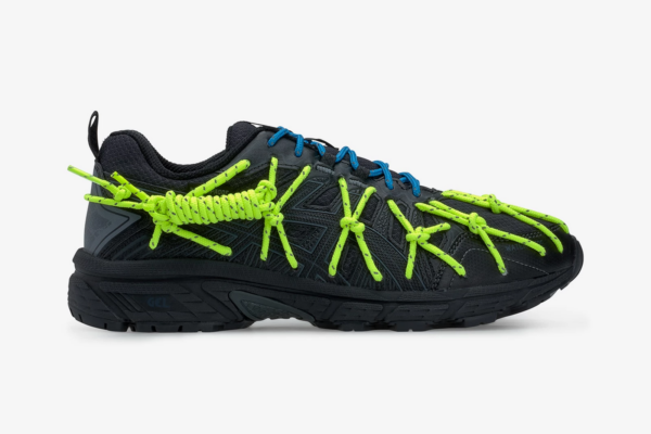 Giày Asics x Rokh Gel-Venture 7 Black Green 1011A563-002 - Ảnh 2