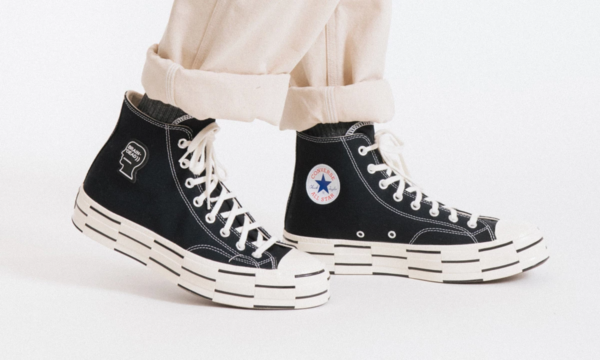 Giày Converse Brain Dead x Chuck 70 High Black 170549C - Ảnh 5