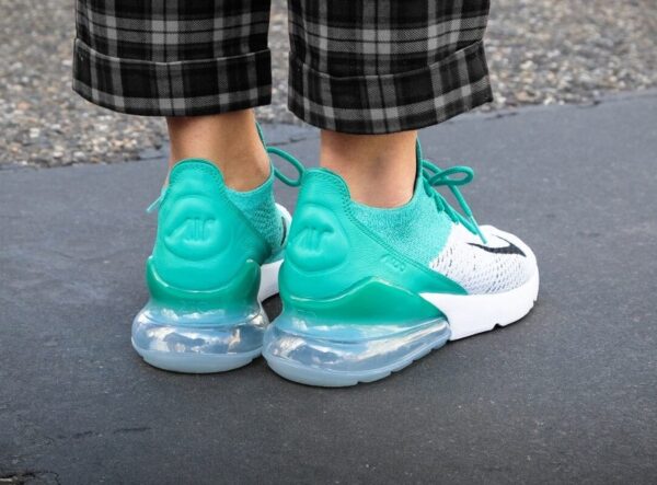 Giày Nike Air Max 270 Flyknit 'Clear Emerald' AH6803-300 - Ảnh 3