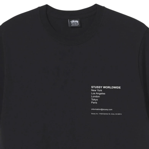Áo Stussy Modern Leaders Tee 'Black' - Ảnh 3
