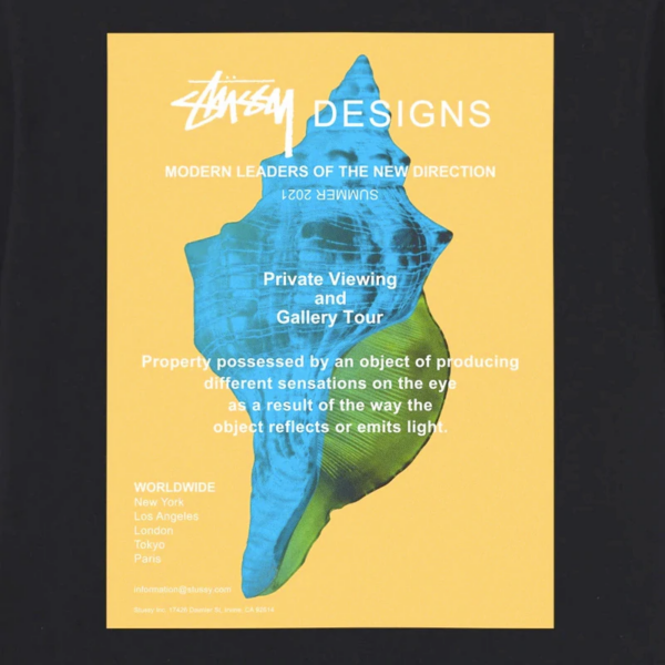 Áo Stussy Modern Leaders Tee 'Black' - Ảnh 2