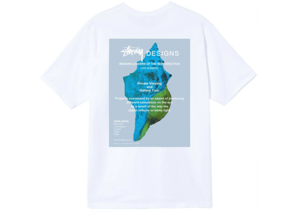 Áo Stussy Modern Leaders Tee 'White' - Ảnh 3