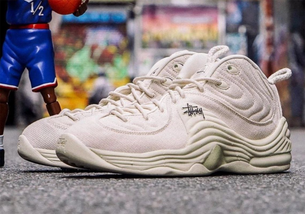 Giay Nike Air Penny 2 'Stussy Fossil' DQ5674-200