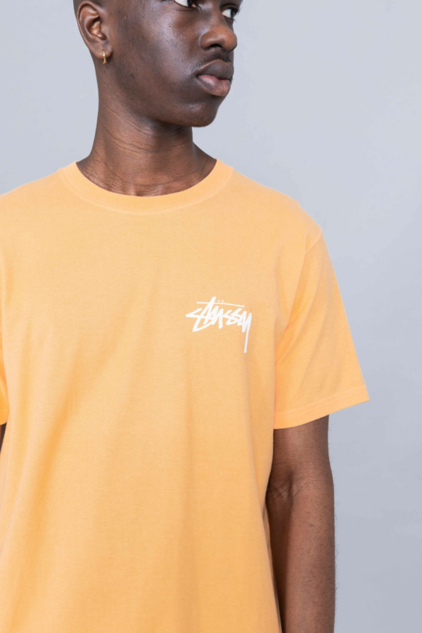 Áo Stussy Peace Sign Tee Orange - Ảnh 3
