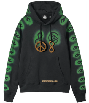 Ao Stussy x Dries Van Noten Embroidered Hoodie 'Black'