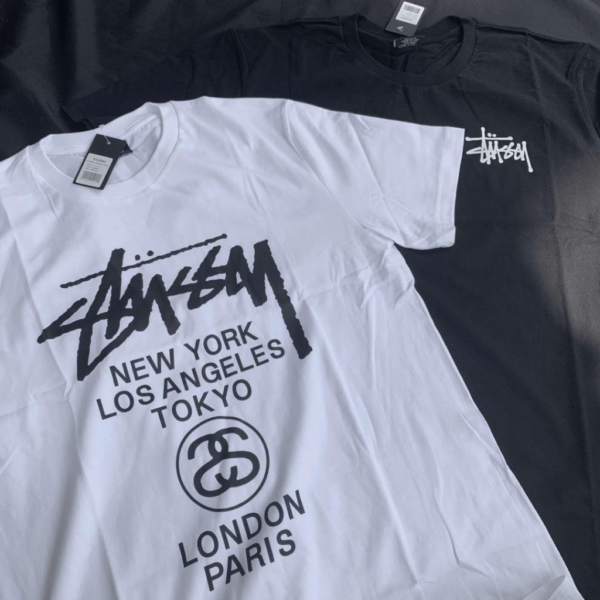 Áo Stussy World Tour T-Shirt White - Ảnh 5