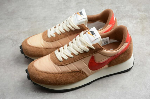 Giày Nike Daybreak Shimmer University Red Lite British Tan CV2179-262 - Ảnh 4