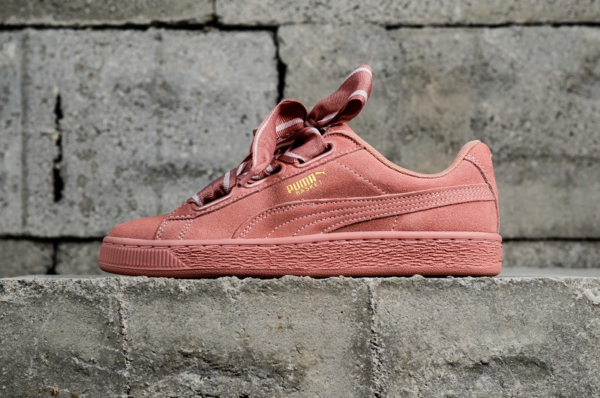 Giày Puma Suede Heart Satin 'Pink' 364084-03 - Ảnh 6
