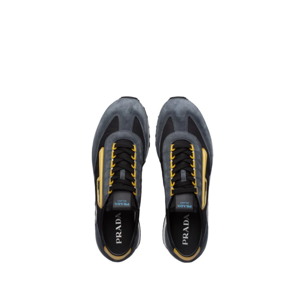 Giày Prada Cloudbust Technical Fabric 'Black Yellow' 2EG276-3KUY-F0002 - Ảnh 4