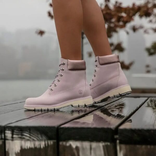 Giày Timberland Women’s Lucia Way 6 Inch Waterproof Boot Lt Pink Nubuck A2B3Z - Ảnh 2