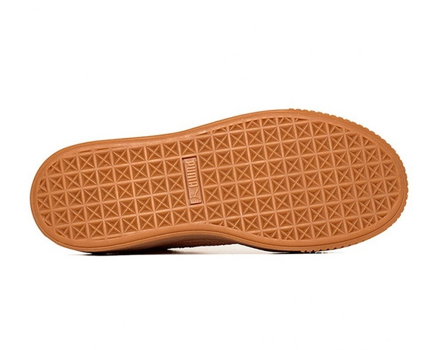 Giày Puma Suede Platform Animal Womens 'Cameo Brown' 365109-02 - Ảnh 7