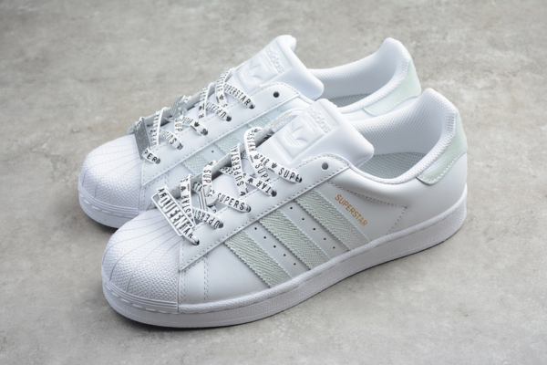Giày Adidas Wmns Superstar 'White Iridescent Animal Print' FV3392 - Ảnh 4