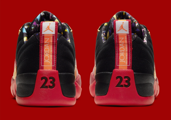 Giày Nike Air Jordan 12 Low SE GS 'Super Bowl' DH9695-001 - Ảnh 7