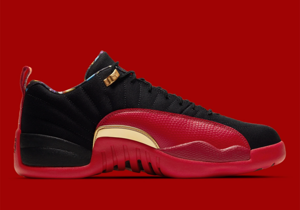 Giày Nike Air Jordan 12 Low SE GS 'Super Bowl' DH9695-001 - Ảnh 3