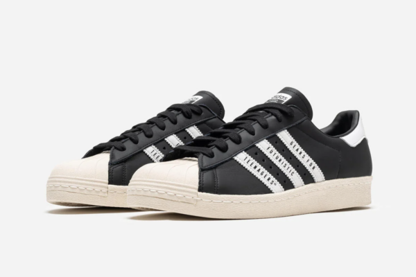 Giày Adidas Human Made x Superstar 'Gears For Futuristic Teenagers Black' FY0729 - Ảnh 6