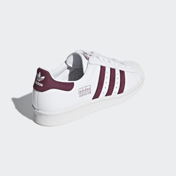 Giày Adidas Superstar 80s 'Maroon' CM8439 - Ảnh 3