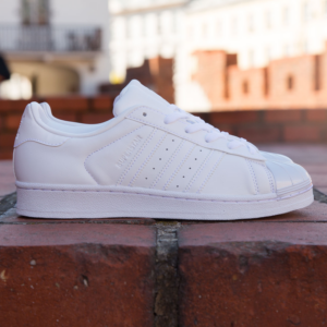 Alternative view of Giày Adidas Superstar White Glossy Toe 'White' BB0683