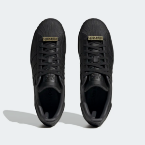 Giay Adidas Superstar 'Allover Debossed Trefoils Black' GY0026
