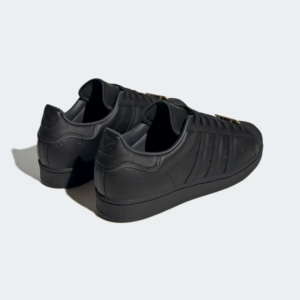 Giay Adidas Superstar 'Allover Debossed Trefoils Black' GY0026