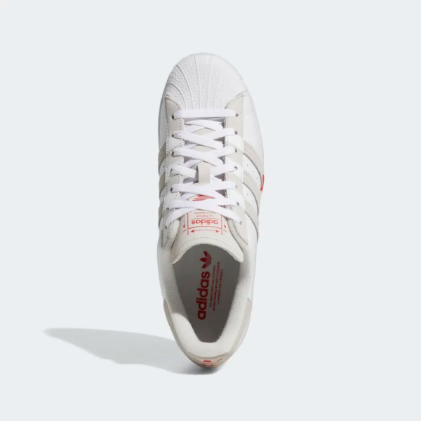 Giày Adidas Superstar 'Red White' GY0997 - Ảnh 5