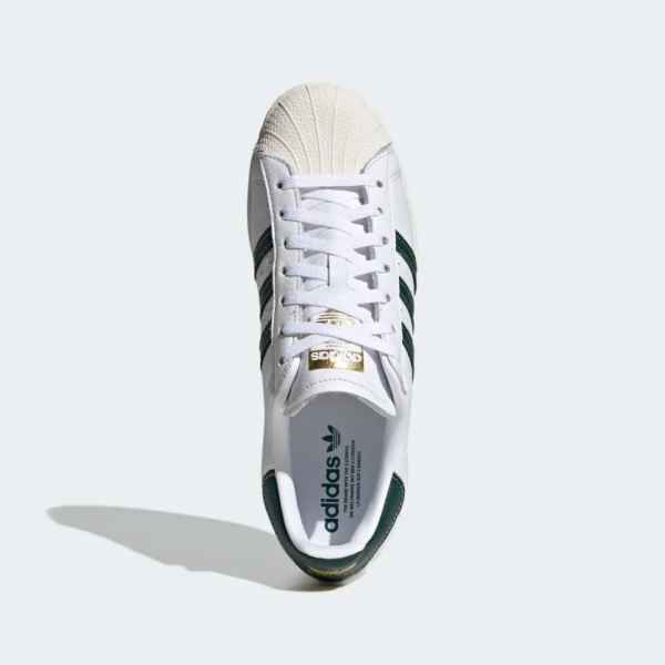Giày Adidas Superstar 'Green White' GZ16046 - Ảnh 5