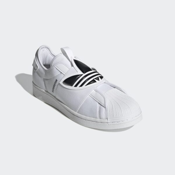 Giày Adidas Superstar Slip On 'Trefoil Band White Black' GZ8399 - Ảnh 6