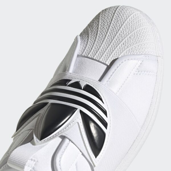 Giày Adidas Superstar Slip On 'Trefoil Band White Black' GZ8399 - Ảnh 8