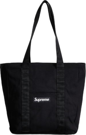 Túi Supreme Canvas Tote Black SUP-CATBK