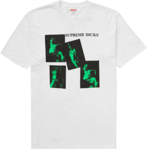 Áo Supreme Supreme Dicks Tee White SUP-SUDTWH