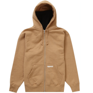 Ao Supreme Double Hood Facemask Zip Up Hooded Sweatshirt 'Light Brown'