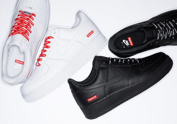 Giày Nike Air Force 1 Low Supreme "White" CU9225-100 - Ảnh 9