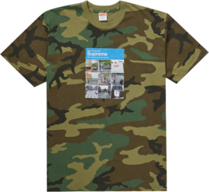 Áo Supreme Verify Tee Woodland Camo SUP-VETWDC