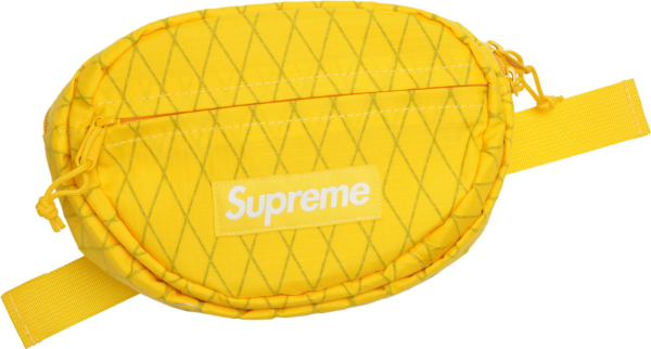Túi Supreme Waist Bag FW18 Yellow SP-WBFW18YW - Ảnh 2