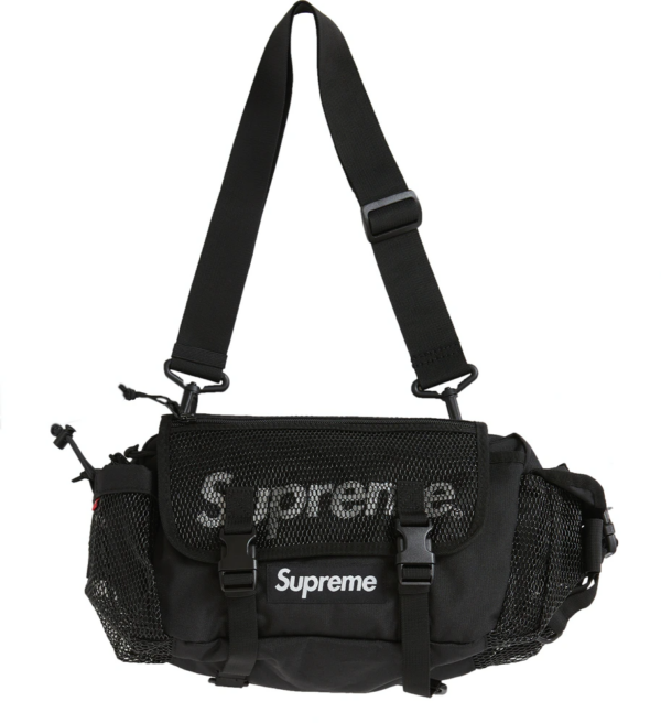 Túi Supreme Waist Bag SS20 Black SUP-WABBKP - Ảnh 4