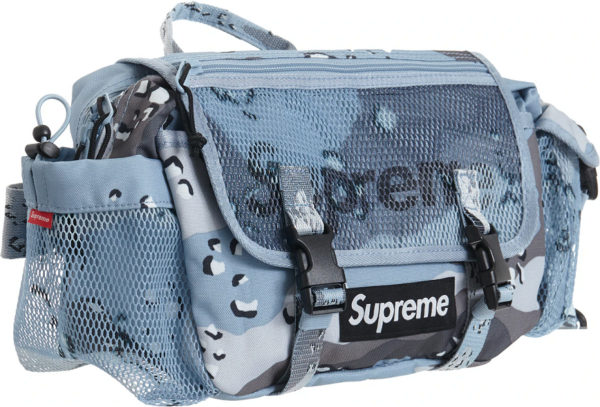 Túi Supreme Waist Bag SS20 Blue Chocolate Chip Camo SUP-WABBDC - Ảnh 3