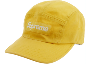 Mu Supreme Washed Chino Twill Camp Cap 'Yellow'