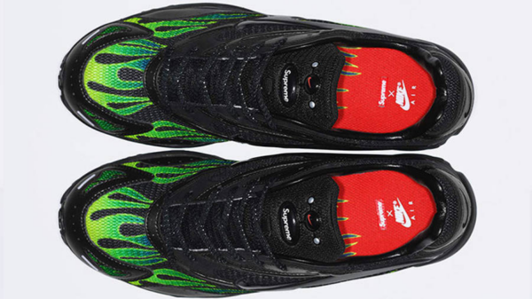 Giày Nike Supreme x Zoom Streak Spectrum Plus 'Black' AQ1279-001 - Ảnh 4
