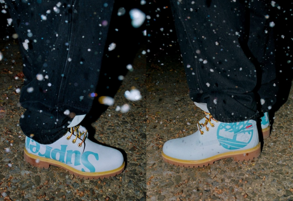 Giày Timberland Supreme x 6 Inch 'Big Logo Light Blue' - Ảnh 2
