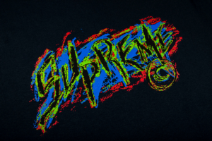 Alternative view of Áo Supreme Scratch Navy Tee