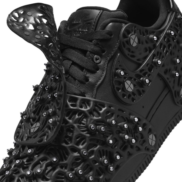 Giày Nike Swarovski x Nike Air Force 1 Black CV7668-001 - Ảnh 5