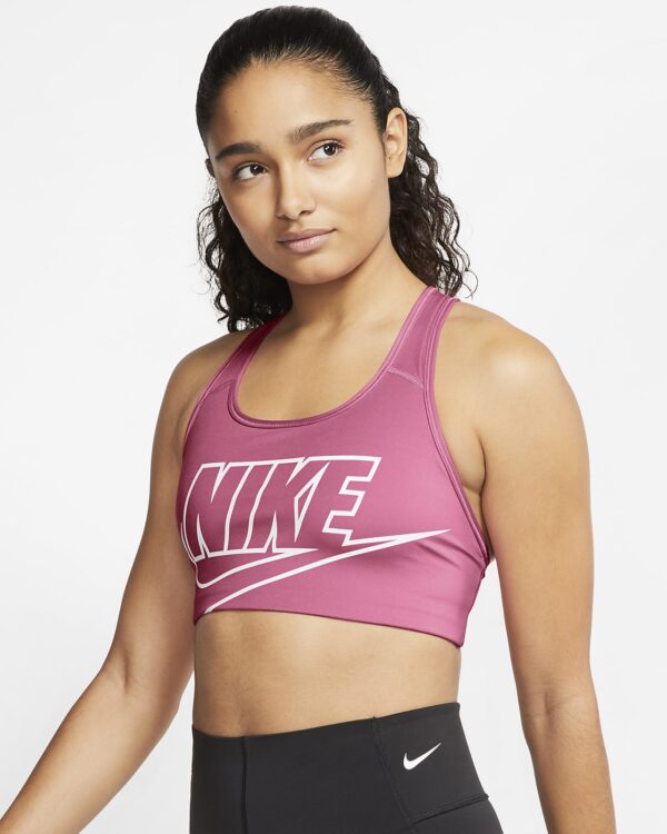 Áo Nike Swoosh Sports Bra 'Pink' BV3644-684 - Ảnh 3