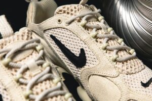 Alternative view of Giày Nike Stussy x Air Zoom Spiridon Caged 'Fossil' CQ5486-200