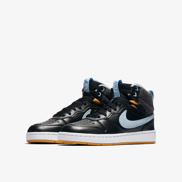 Giày Nike Court Borough MD 2 Boot FLT (GS) CD6145-001 - Ảnh 2