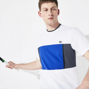 Ao Lacoste T-shirt White Obscurity Navy Blue TH4811-RFN