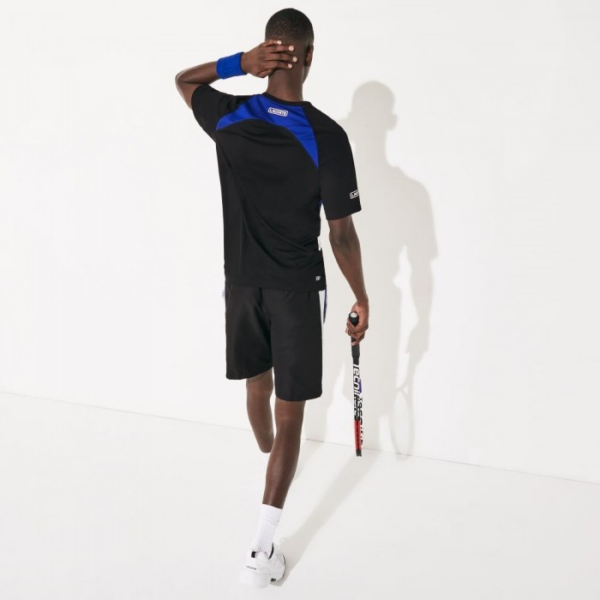Áo Lacoste T-shirt Black Cosmic White TH4827-RUS - Ảnh 5