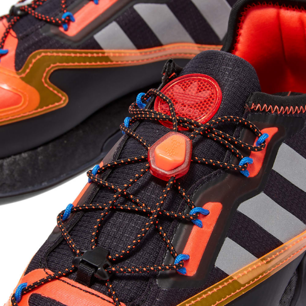Giày Adidas ZX 2K Boost 'Core Black Red' GY1209 - Ảnh 2