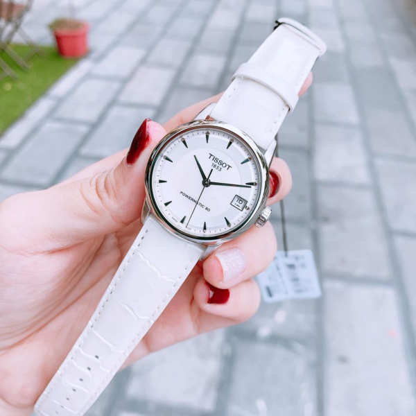 Đồng Hồ Tissot Powermatic 80 Mother of 'Pearl' T086-207-16-111-00 - Ảnh 4