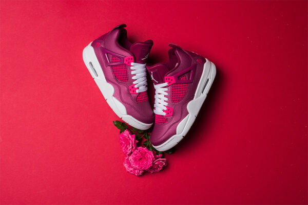 Giày Nike Air Jordan 4 True Berry Valentine's Day 487724-661 - Ảnh 3